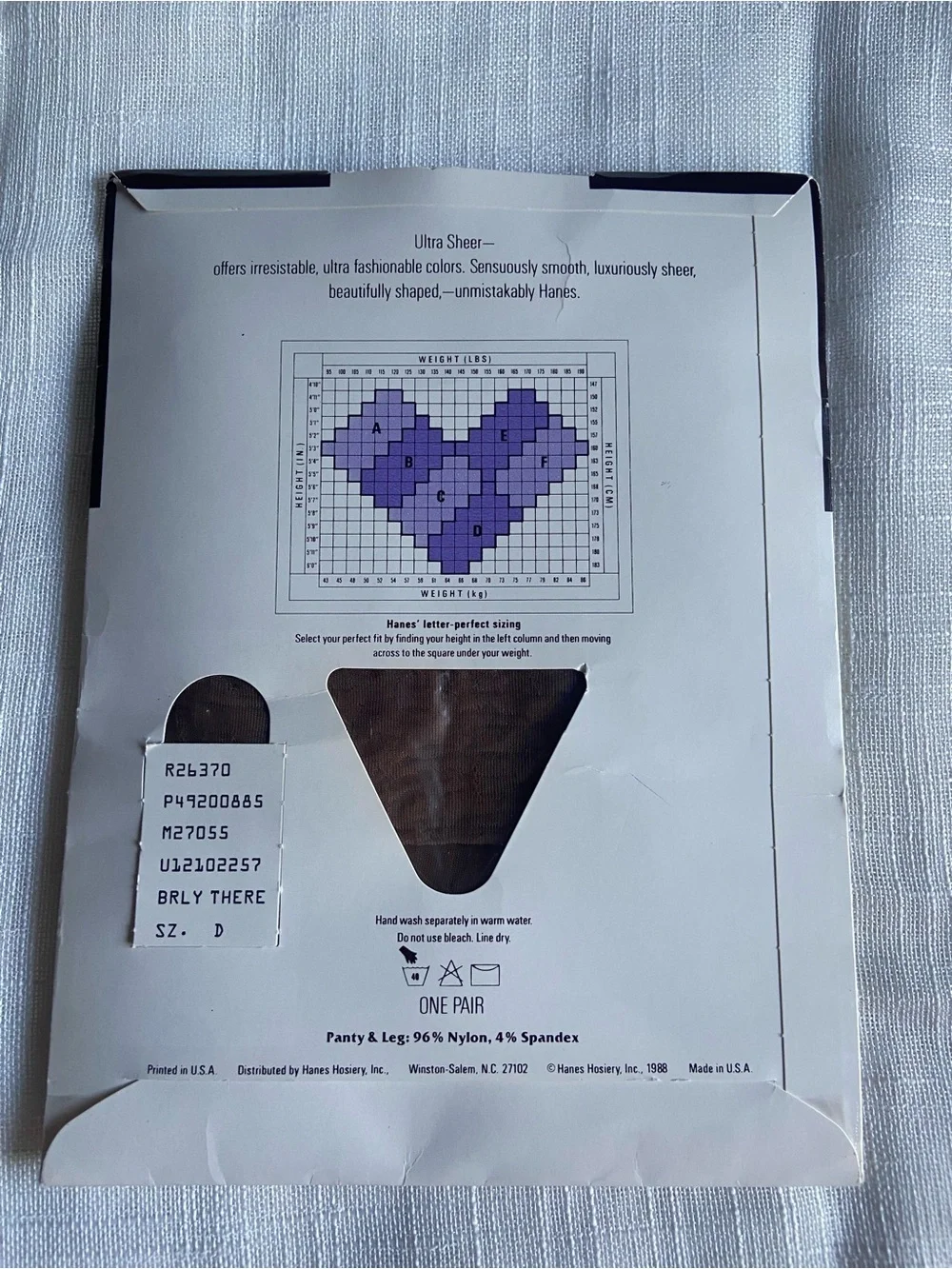 Vtg pack of 3 Hanes Ultra Sheer Hanes Too Pantyhose Sz C-D XL navy nude nylons